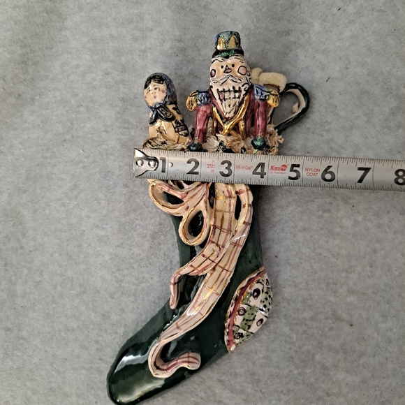 Handcrafted Ceramic Decorative Boot - Picture 11 of 12